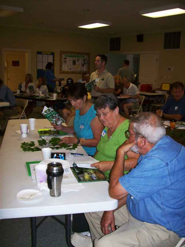 Woods in Your Backyard Participants Participants use a key to identify plants.